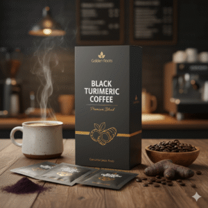 Black Turmeric Coffee Boxes – Premium Cucurma Caesia Roxb Blend